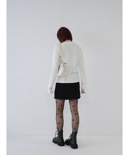 Uenui（ウニュイ）の「【 cunii 】手書きメッセージトップス1（Tシャツ/カットソー・レディース・ブラック/ホワイト・FREE）」の9枚目の写真