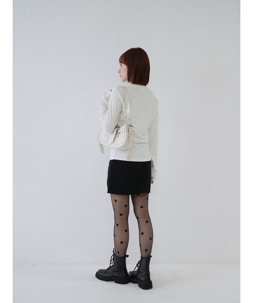 Uenui（ウニュイ）の「【 cunii 】手書きメッセージトップス1（Tシャツ/カットソー・レディース・ブラック/ホワイト・FREE）」の10枚目の写真
