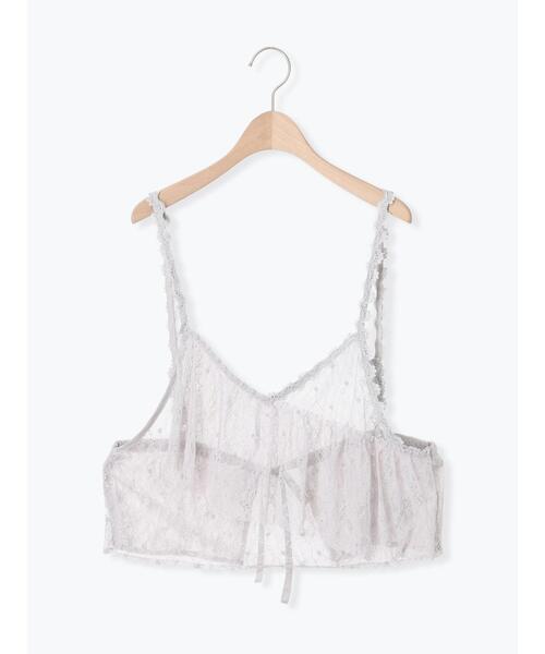 SM2(エスエムツー)の「フリルレースキャミソールブラウス(シャツ/ブラウス・レディース・グレー/クリーム/ブラック・F)」の11枚目の写真