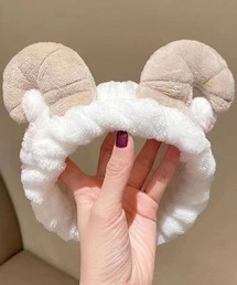 VIBGYOR Women | 【urge select】《アニマルシリーズ》ふわふわ ひつじ ヘアバンド(ヘアバンド)