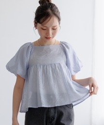 flower | ウィンディーパフブラウス(シャツ/ブラウス)