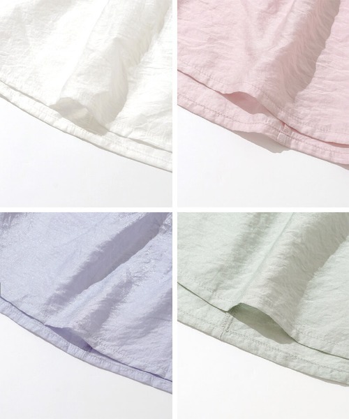 flower（フラワー）の「ウィンディーパフブラウス（シャツ/ブラウス・レディース・グリーン/ブルー/ピンク/ホワイト・FREE）」の17枚目の写真