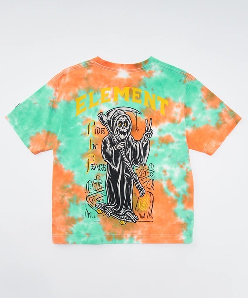 ELEMENT（エレメント）の「ELEMENT キッズ TIMBER RIP SS YOUTH Tシャツ 【2025年夏モデル】/エレメントキッズ半袖Tシャツ（Tシャツ/カットソー・キッズ・ホワイト/ラスタ/ブラック・LARGE/MEDIUM/SMALL/X-LARGE）」の3枚目の写真