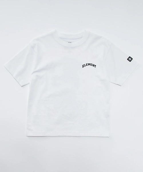 ELEMENT（エレメント）の「ELEMENT キッズ TIMBER RIP SS YOUTH Tシャツ 【2025年夏モデル】/エレメントキッズ半袖Tシャツ（Tシャツ/カットソー・キッズ・ホワイト/ラスタ/ブラック・LARGE/MEDIUM/SMALL/X-LARGE）」の4枚目の写真