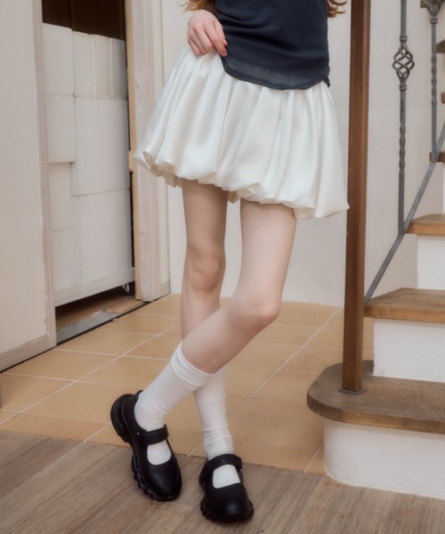 サテンバルーンスカート/satin balloon skirt（スカート