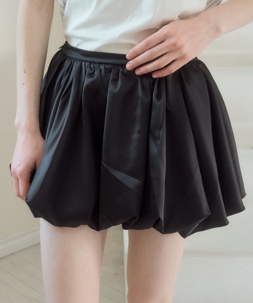 サテンバルーンスカート/satin balloon skirt（スカート）｜Birthday