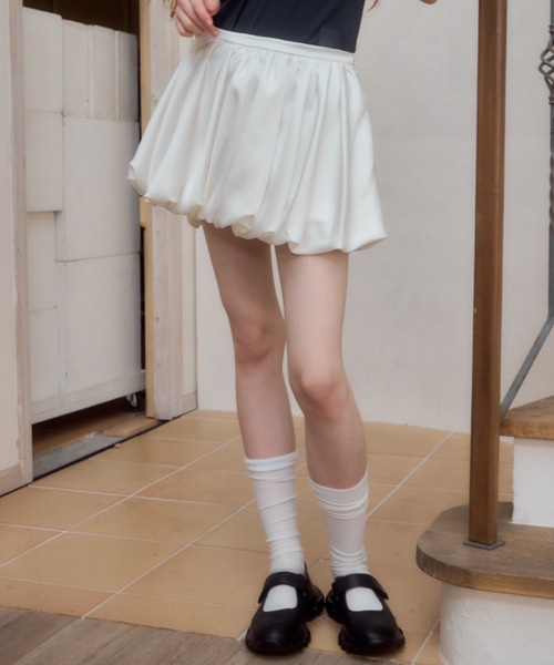 サテンバルーンスカート/satin balloon skirt（スカート）｜Birthday