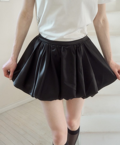 サテンバルーンスカート/satin balloon skirt（スカート）｜Birthday
