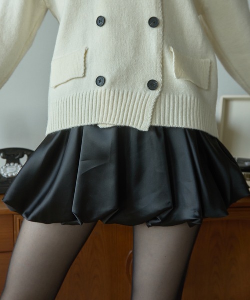 サテンバルーンスカート/satin balloon skirt（スカート）｜Birthday