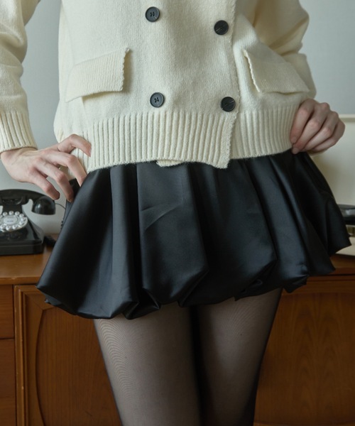 eimyistore サテンバルーンスカート EIMY ISTOIRE（エイミーイストワール） スカート サテンバルーン