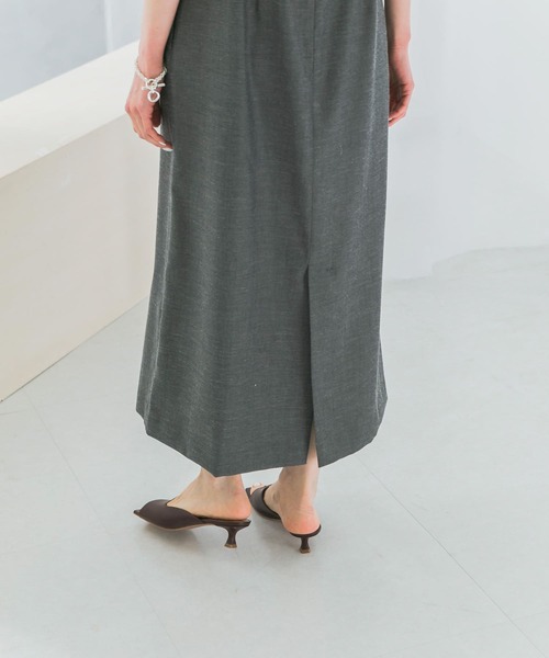 URBAN RESEARCH ROSSO WOMEN(アーバンリサーチ ロッソ)の「バックオープンベルトデザインワンピース(ワンピース・レディース・ネイビー/ライトベージュ・FREE)」の19枚目の写真