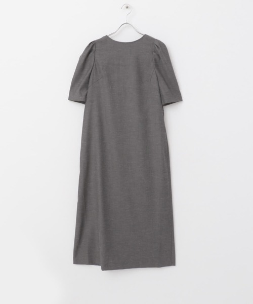 【未使用品】URBAN RESEARCH バックオープン楊柳シアードレス 未使用品】URBAN RESEARCH バックオープン楊柳シアードレス