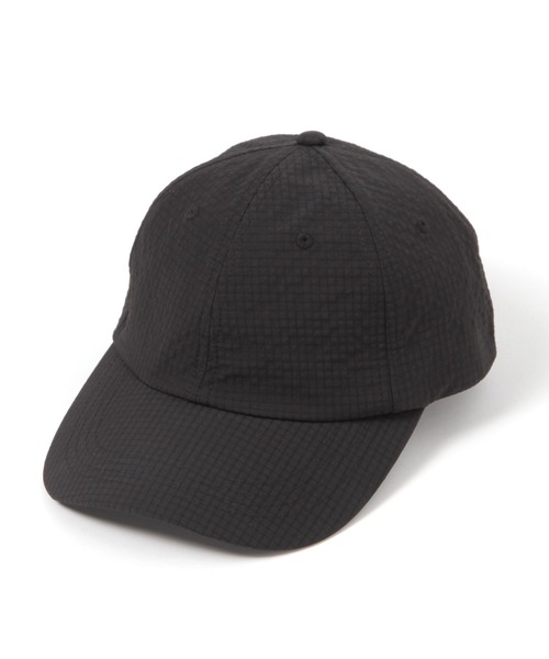 GLOBAL WORK（グローバルワーク）の「UVカットシアーサッカーCAP/324787（キャップ・レディース・ライトグレー/ブラック/アイボリー・ONE SIZE）」の3枚目の写真