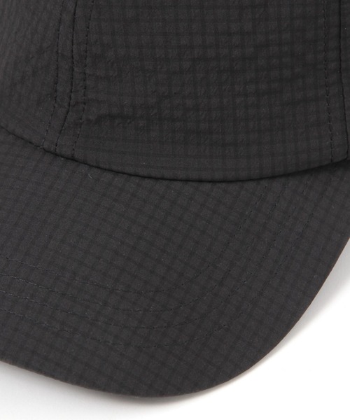 GLOBAL WORK（グローバルワーク）の「UVカットシアーサッカーCAP/324787（キャップ・レディース・ライトグレー/ブラック/アイボリー・ONE SIZE）」の7枚目の写真