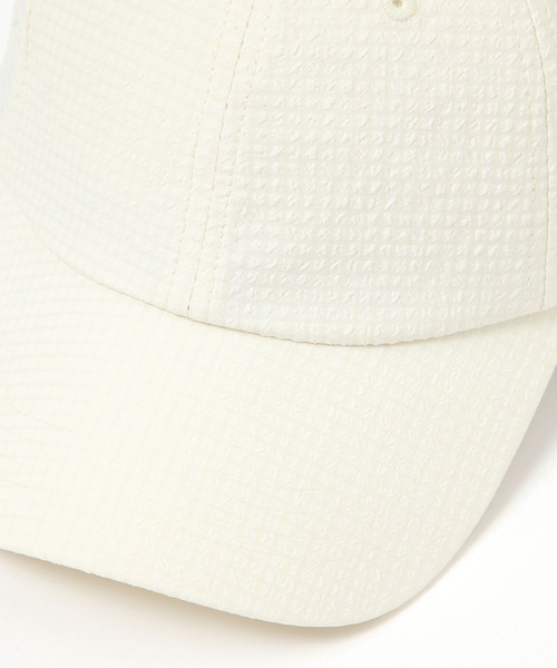 GLOBAL WORK（グローバルワーク）の「UVカットシアーサッカーCAP/324787（キャップ・レディース・ライトグレー/ブラック/アイボリー・ONE SIZE）」の11枚目の写真