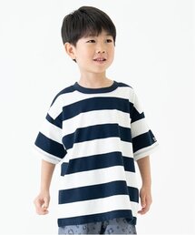 【365D.】アソートボーダーワイド半T