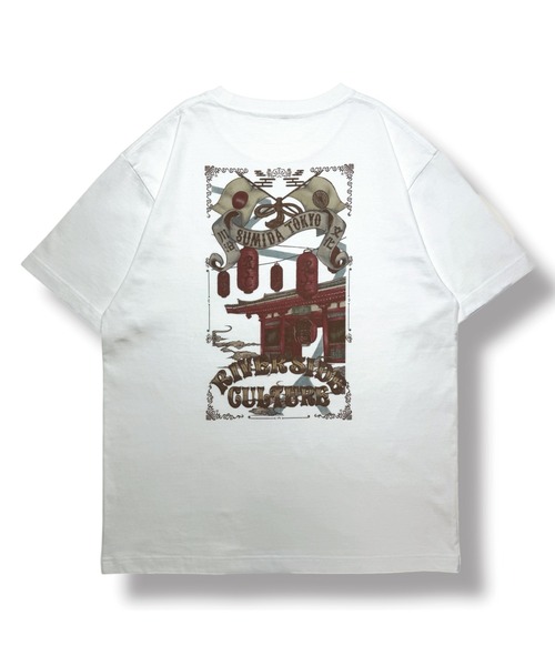 RIVER SIDE CULTURE(リバーサイドカルチャー)の「RIVER SIDE CULTURE/RSC SUMIDA Tシャツ (M4)(Tシャツ/カットソー・メンズ・チャコールグレー/ホワイト・X-LARGE/LARGE/MEDIUM)」の11枚目の写真