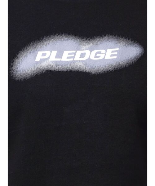 EMODA（エモダ）の「スプレーロゴミニマルTシャツ（Tシャツ/カットソー・レディース・グレー/ブルー/ピンク/ホワイト/ブラック・FREE）」の19枚目の写真