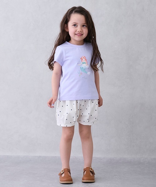 petit main（プティマイン）の「【防汚/リンク】キラキラモチーフTシャツ（Tシャツ/カットソー・キッズ・ラベンダー/オフホワイト/ピンク/ブラック/サックスブルー・130cm/120cm/80ｃｍ/90cm/100cm/110cm）」の22枚目の写真