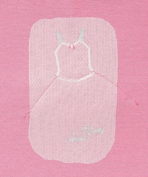 petit main（プティマイン）の「【防汚/リンク】キラキラモチーフTシャツ（Tシャツ/カットソー・キッズ・ラベンダー/オフホワイト/ピンク/ブラック/サックスブルー・130cm/120cm/80ｃｍ/90cm/100cm/110cm）」の10枚目の写真