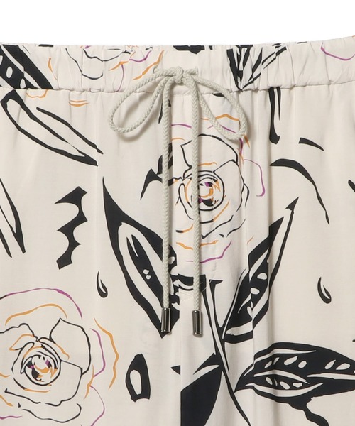 mando(マンド)の「mando / 総柄ワイドイージーパンツ《ESTNATION EXCLUSIVE》(その他パンツ・メンズ・ホワイト系その他・2/3)」の3枚目の写真