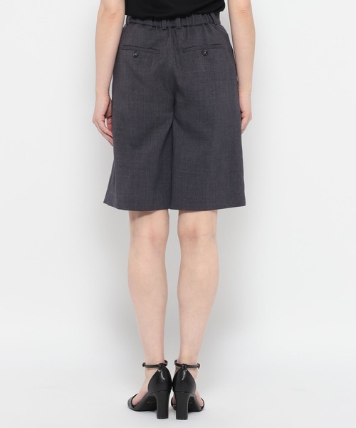 Andemiu（アンデミュウ）の「【セットアップ対応】リネンライクハーフパンツ494245（その他パンツ・レディース・ブラウン/ライトベージュ/チャコールグレー・MEDIUM/SMALL）」の18枚目の写真