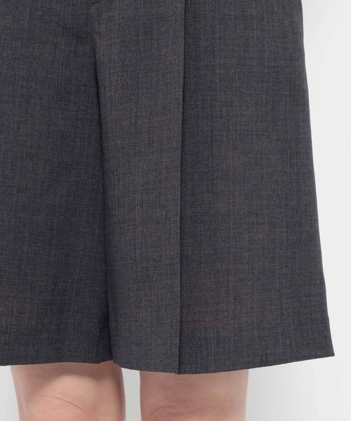 Andemiu（アンデミュウ）の「【セットアップ対応】リネンライクハーフパンツ494245（その他パンツ・レディース・ブラウン/ライトベージュ/チャコールグレー・MEDIUM/SMALL）」の21枚目の写真