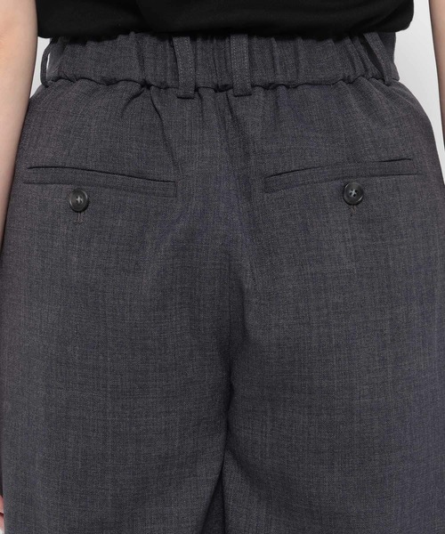 Andemiu（アンデミュウ）の「【セットアップ対応】リネンライクハーフパンツ494245（その他パンツ・レディース・ブラウン/ライトベージュ/チャコールグレー・MEDIUM/SMALL）」の22枚目の写真