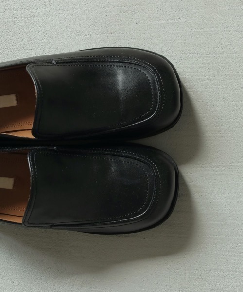 anuke(アンヌーク)の「anuke Ecoleather Loafers エコレザーローファー/62521005(ローファー・レディース・ブラック・37/36/38)」の19枚目の写真