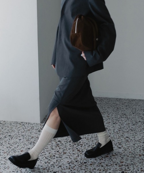 anuke(アンヌーク)の「anuke Ecoleather Loafers エコレザーローファー/62521005(ローファー・レディース・ブラック・37/36/38)」の5枚目の写真