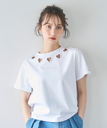 31 Sons de mode - テレコアシメショルダーリボンT 31 Sons de mode（トランテアン ソン ドゥ モード）の「テレコ