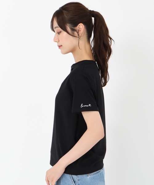 31 Sons de mode(トランテアン ソン ドゥ モード)の「2025春夏新作 ハートカットワークTシャツ(Tシャツ/カットソー・レディース・オフホワイト/ブラック・フリ-)」の8枚目の写真