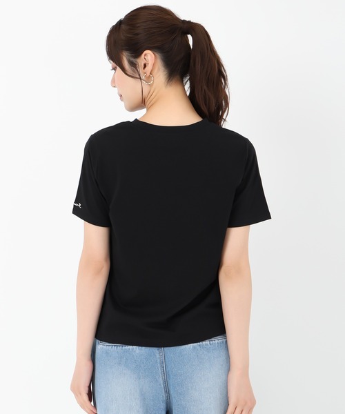31 Sons de mode(トランテアン ソン ドゥ モード)の「2025春夏新作 ハートカットワークTシャツ(Tシャツ/カットソー・レディース・オフホワイト/ブラック・フリ-)」の9枚目の写真