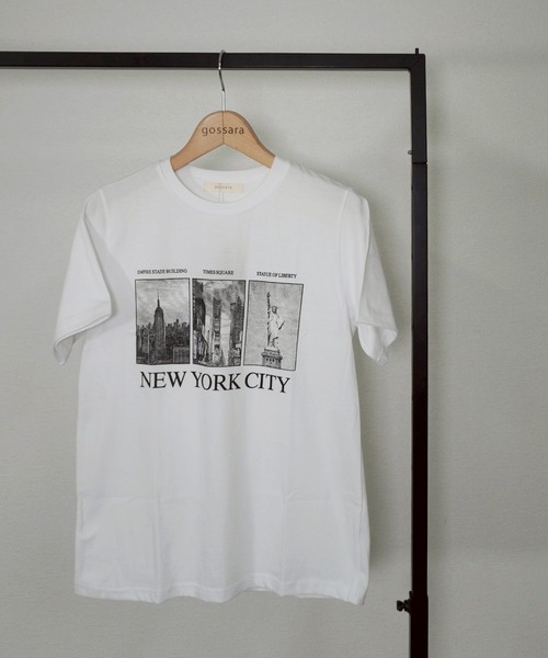 セール】NYロゴフォトT（Tシャツ/カットソー）｜gossara（ゴサラ