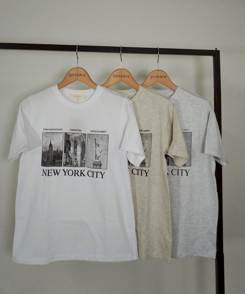 セール】NYロゴフォトT（Tシャツ/カットソー）｜gossara（ゴサラ