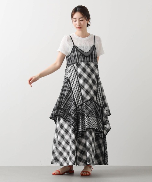 Gready Brilliant（グレディブリリアン）の「シアーサッカークルーカットソー（Tシャツ/カットソー・レディース・レッド/ドット/オフホワイト・FREE）」の12枚目の写真