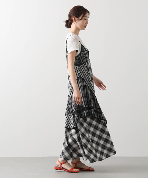 Gready Brilliant（グレディブリリアン）の「シアーサッカークルーカットソー（Tシャツ/カットソー・レディース・レッド/ドット/オフホワイト・FREE）」の13枚目の写真