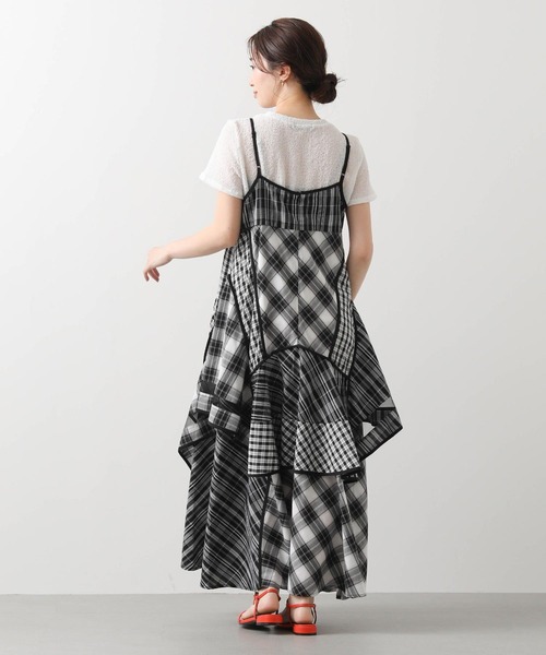 Gready Brilliant（グレディブリリアン）の「シアーサッカークルーカットソー（Tシャツ/カットソー・レディース・レッド/ドット/オフホワイト・FREE）」の14枚目の写真