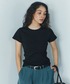 LIENCOEUR（リアンクール）の「ベーシックコンパクトTシャツ（Tシャツ/カットソー・FREE）」