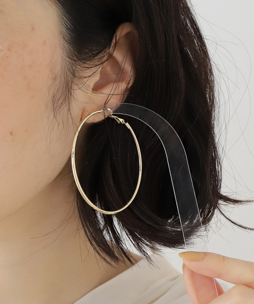 KENNETH JAY LANE/ケネス ジェイ レーン フープピアス M（ピアス（両耳 