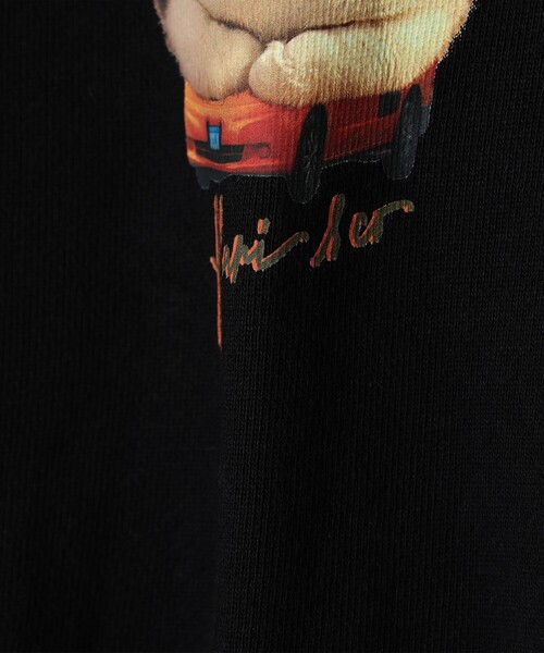 CHARI&CO（チャリアンドコー）の「【別注】CHARI&CO / AMUCHAN AUTO FREE CREW SWEAT（スウェット・メンズ・ブラック・XL/L/M）」の2枚目の写真