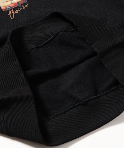 CHARI&CO（チャリアンドコー）の「【別注】CHARI&CO / AMUCHAN AUTO FREE CREW SWEAT（スウェット・メンズ・ブラック・XL/L/M）」の10枚目の写真