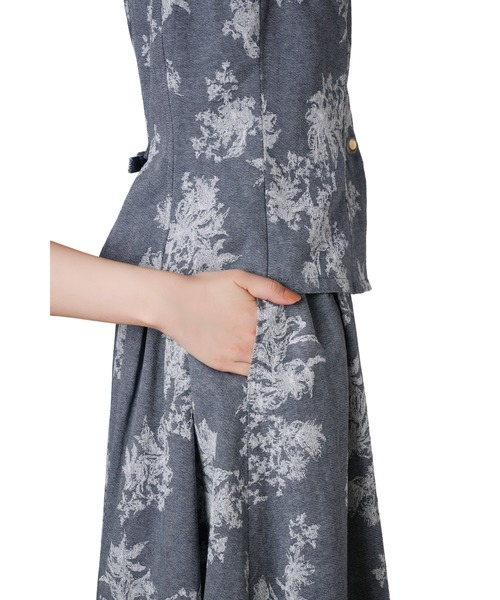Martigues Jacquard Vest Set（セットアップ）｜Her lip to