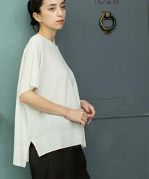 OPAQUE.CLIP | 《5色展開/S-LLサイズ》リラクシーメッシュニット【洗濯機洗い可】(ニット/セーター)