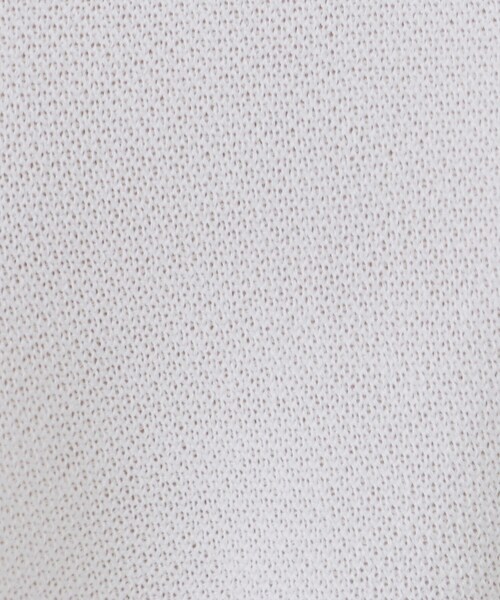 OPAQUE.CLIP(オペークドットクリップ)の「《5色展開/S-LLサイズ》リラクシーメッシュニット【洗濯機洗い可】(ニット/セーター・レディース・ブラック/ピンク/グリーン/ホワイト/ライトグレー・36/38/40/42)」の9枚目の写真