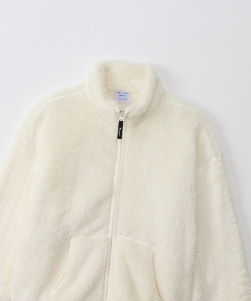 Champion（チャンピオン）の「【Champion/チャンピオン】レディース ベーシック スタンドジップスウェットシャツ（その他アウター・レディース・ブラック/オフホワイト/ライトパープル・LARGE/MEDIUM）」の5枚目の写真