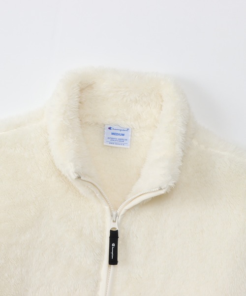 Champion（チャンピオン）の「【Champion/チャンピオン】レディース ベーシック スタンドジップスウェットシャツ（その他アウター・レディース・ブラック/オフホワイト/ライトパープル・LARGE/MEDIUM）」の6枚目の写真