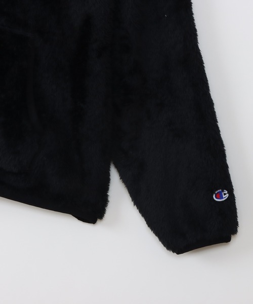 Champion（チャンピオン）の「【Champion/チャンピオン】レディース ベーシック スタンドジップスウェットシャツ（その他アウター・レディース・ブラック/オフホワイト/ライトパープル・LARGE/MEDIUM）」の16枚目の写真