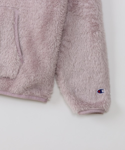 Champion（チャンピオン）の「【Champion/チャンピオン】レディース ベーシック スタンドジップスウェットシャツ（その他アウター・レディース・ブラック/オフホワイト/ライトパープル・LARGE/MEDIUM）」の19枚目の写真