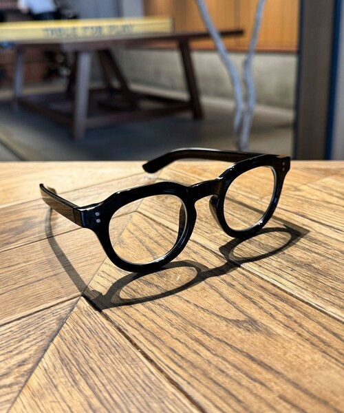 fredy emue（フレディエミュ）の「【haruセレクト】ブラック太フレームメガネ（メガネ・レディース・ブラック・FREE）」の12枚目の写真